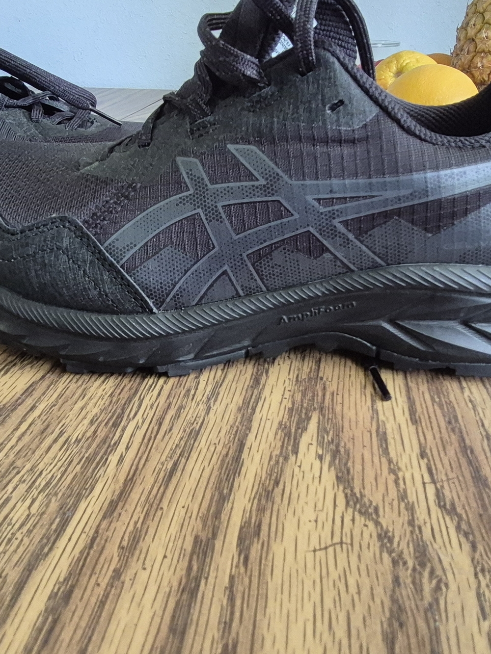 ASICS Black Athletic Running Shoe